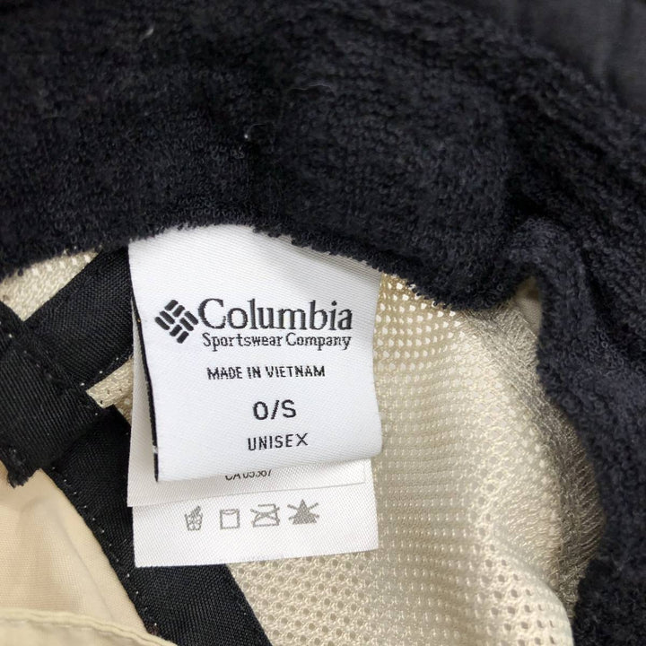 2000'S Columbia Safari Hat, One Size Fits All Nylon Beige type Vintage Second Hand