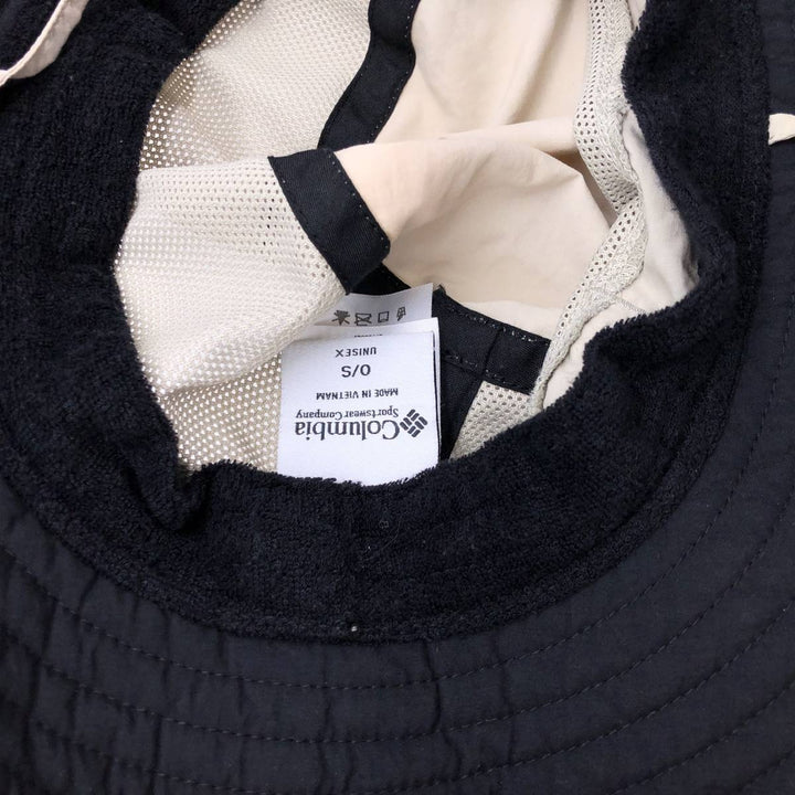 2000'S Columbia Safari Hat, One Size Fits All Nylon Beige type Vintage Second Hand