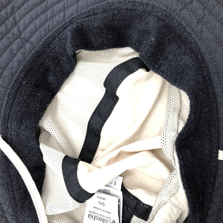 2000'S Columbia Safari Hat, One Size Fits All Nylon Beige type Vintage Second Hand