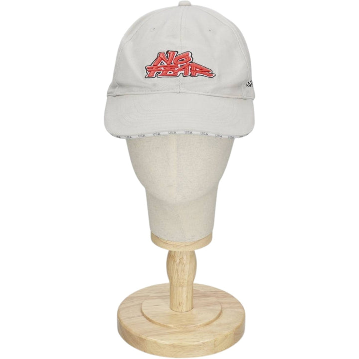 2000'S NO FEAR Baseball Cap, 6-Panel Cap, One Size Fits All cotton white type Vintage Second Hand