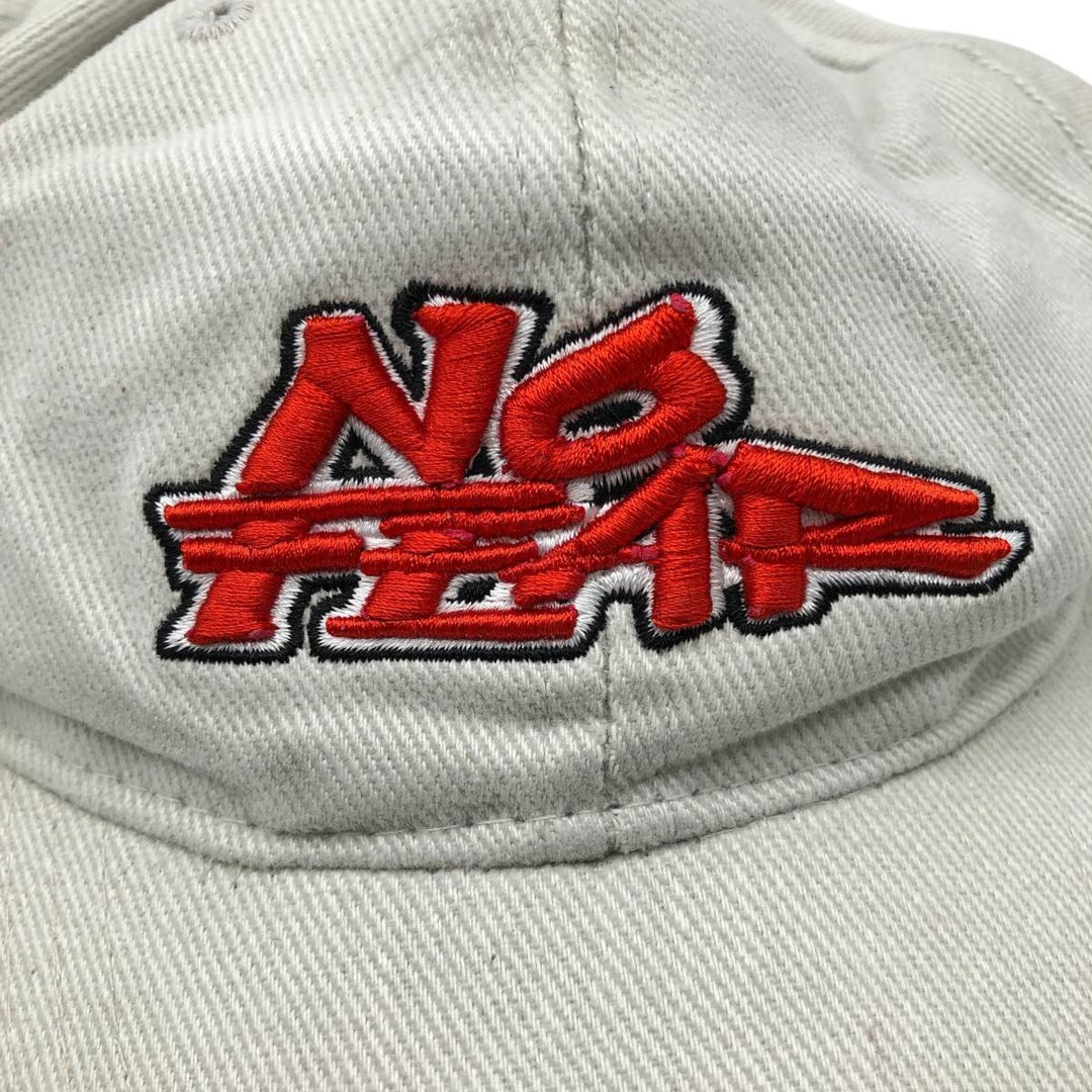 2000'S NO FEAR Baseball Cap, 6-Panel Cap, One Size Fits All cotton white type Vintage Second Hand