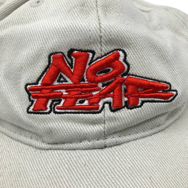2000'S NO FEAR Baseball Cap, 6-Panel Cap, One Size Fits All cotton white type Vintage Second Hand