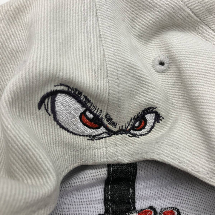 2000'S NO FEAR Baseball Cap, 6-Panel Cap, One Size Fits All cotton white type Vintage Second Hand