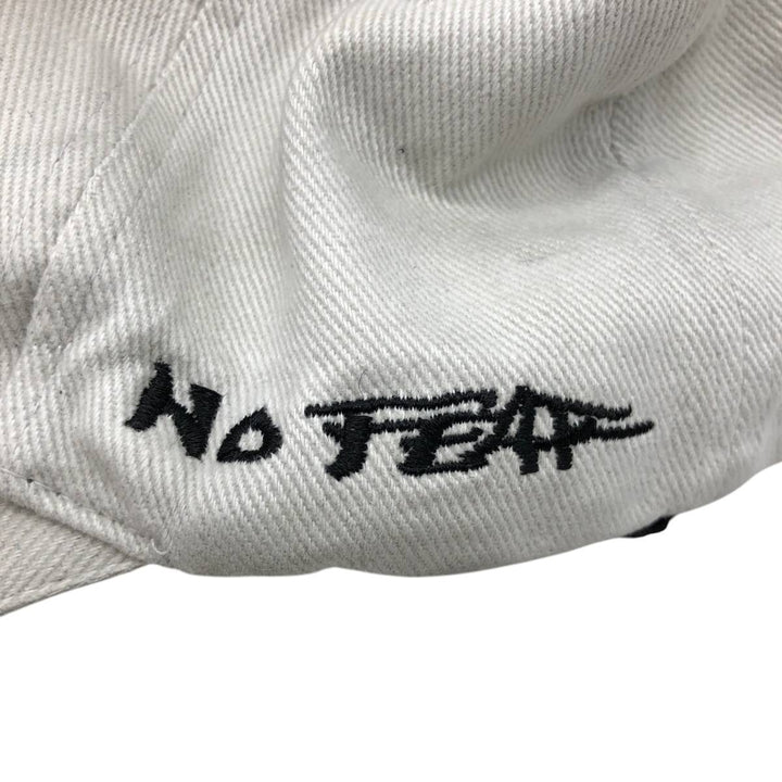 2000'S NO FEAR Baseball Cap, 6-Panel Cap, One Size Fits All cotton white type Vintage Second Hand