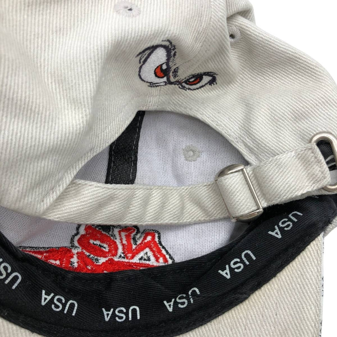 2000'S NO FEAR Baseball Cap, 6-Panel Cap, One Size Fits All cotton white type Vintage Second Hand
