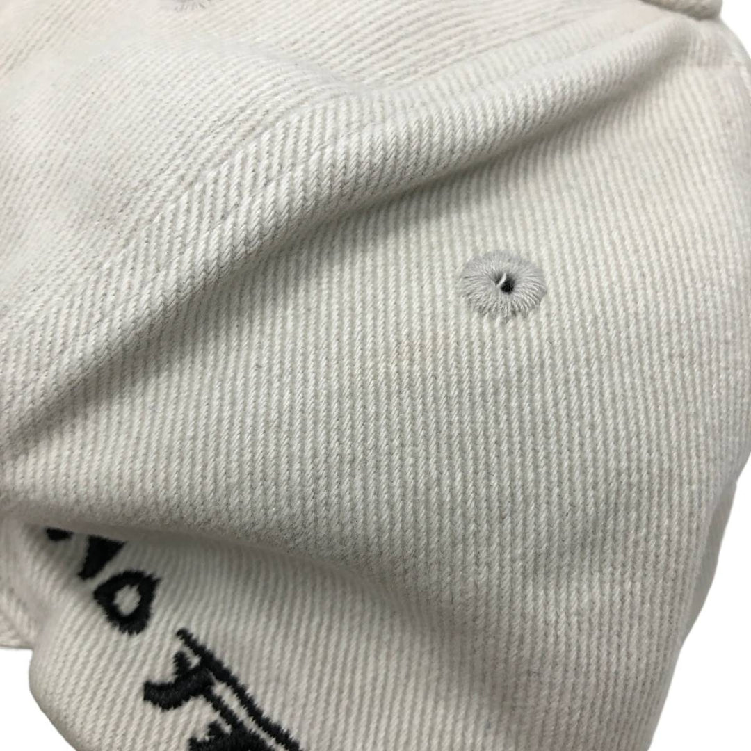 2000'S NO FEAR Baseball Cap, 6-Panel Cap, One Size Fits All cotton white type Vintage Second Hand