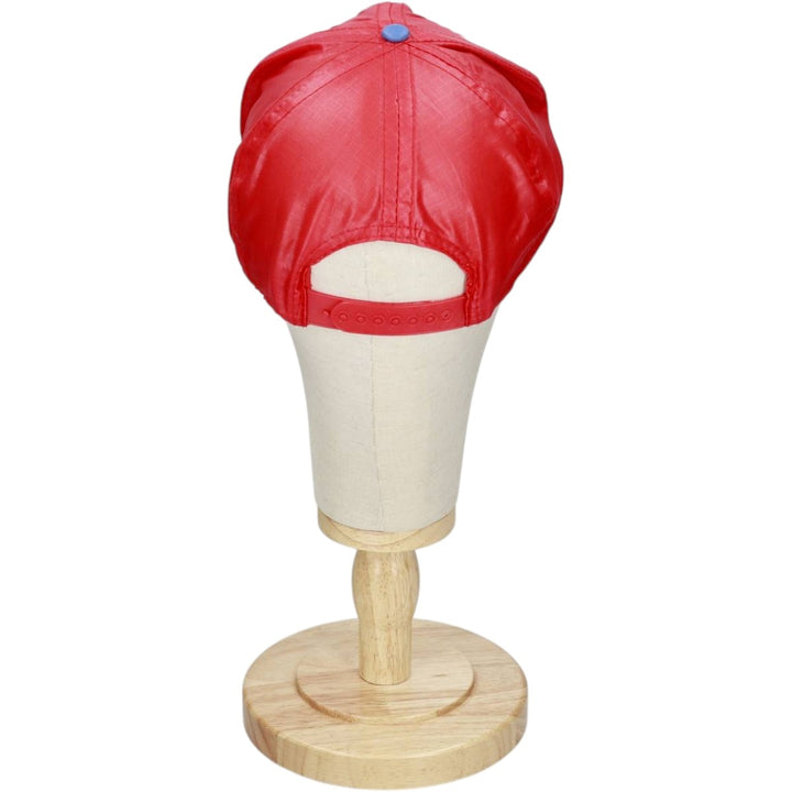 90'S UNIVERSAL Simpsons Ripstop Baseball Cap, 6-Panel Cap, One Size Fits All, Vintage unclear red type Vintage Second Hand