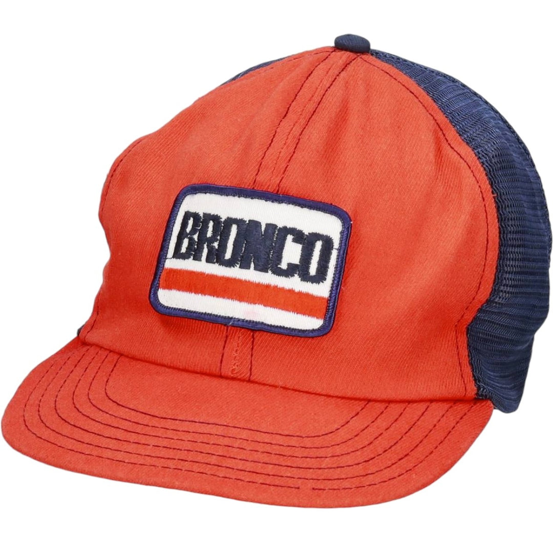 Trucker cap, mesh cap, one size fits all, vintage style. unclear orange type Vintage Second Hand