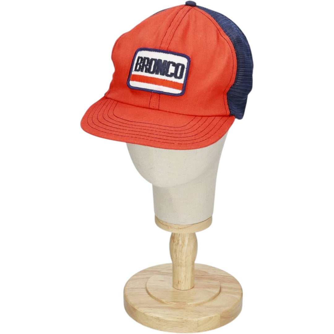Trucker cap, mesh cap, one size fits all, vintage style. unclear orange type Vintage Second Hand