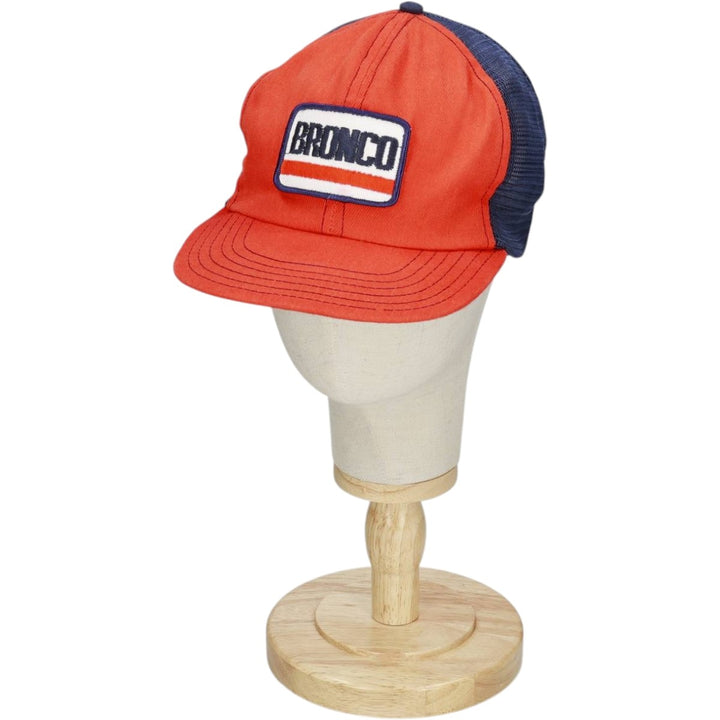 Trucker cap, mesh cap, one size fits all, vintage style. unclear orange type Vintage Second Hand