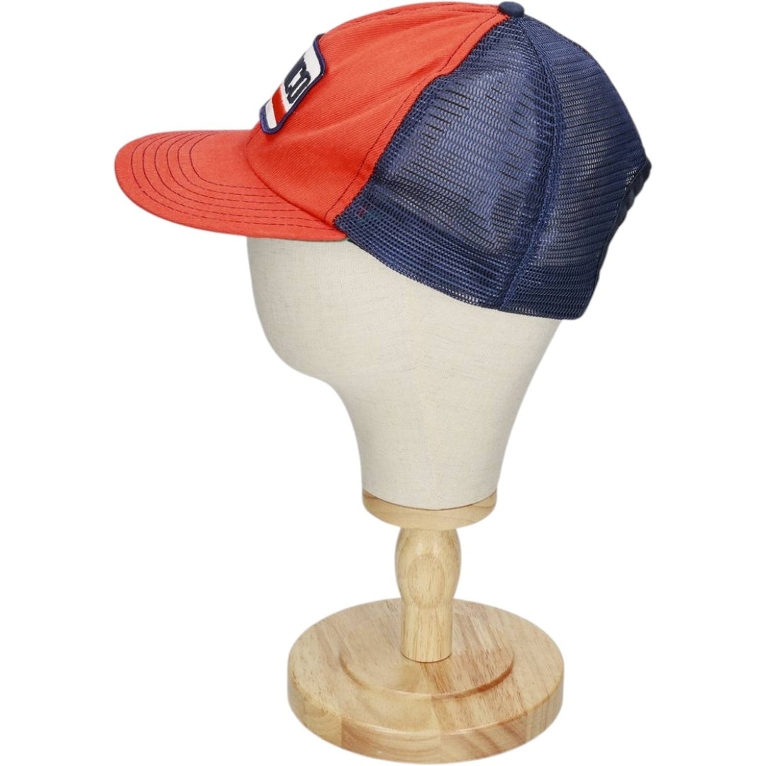 Trucker cap, mesh cap, one size fits all, vintage style. unclear orange type Vintage Second Hand