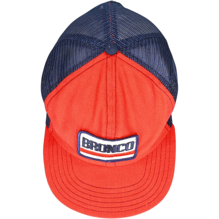 Trucker cap, mesh cap, one size fits all, vintage style. unclear orange type Vintage Second Hand