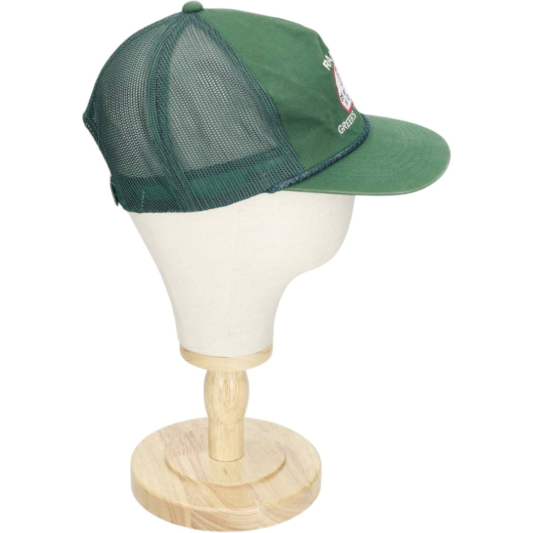 Trucker cap, mesh cap, free size unclear Green type dark green Vintage Second Hand