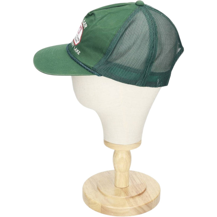 Trucker cap, mesh cap, free size unclear Green type dark green Vintage Second Hand