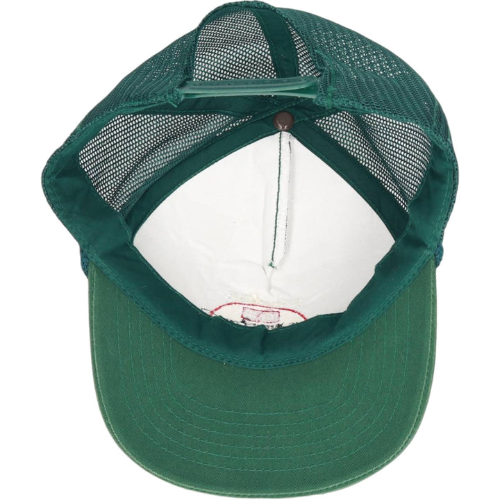 Trucker cap, mesh cap, free size unclear Green type dark green Vintage Second Hand