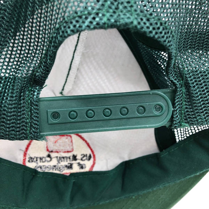 Trucker cap, mesh cap, free size unclear Green type dark green Vintage Second Hand
