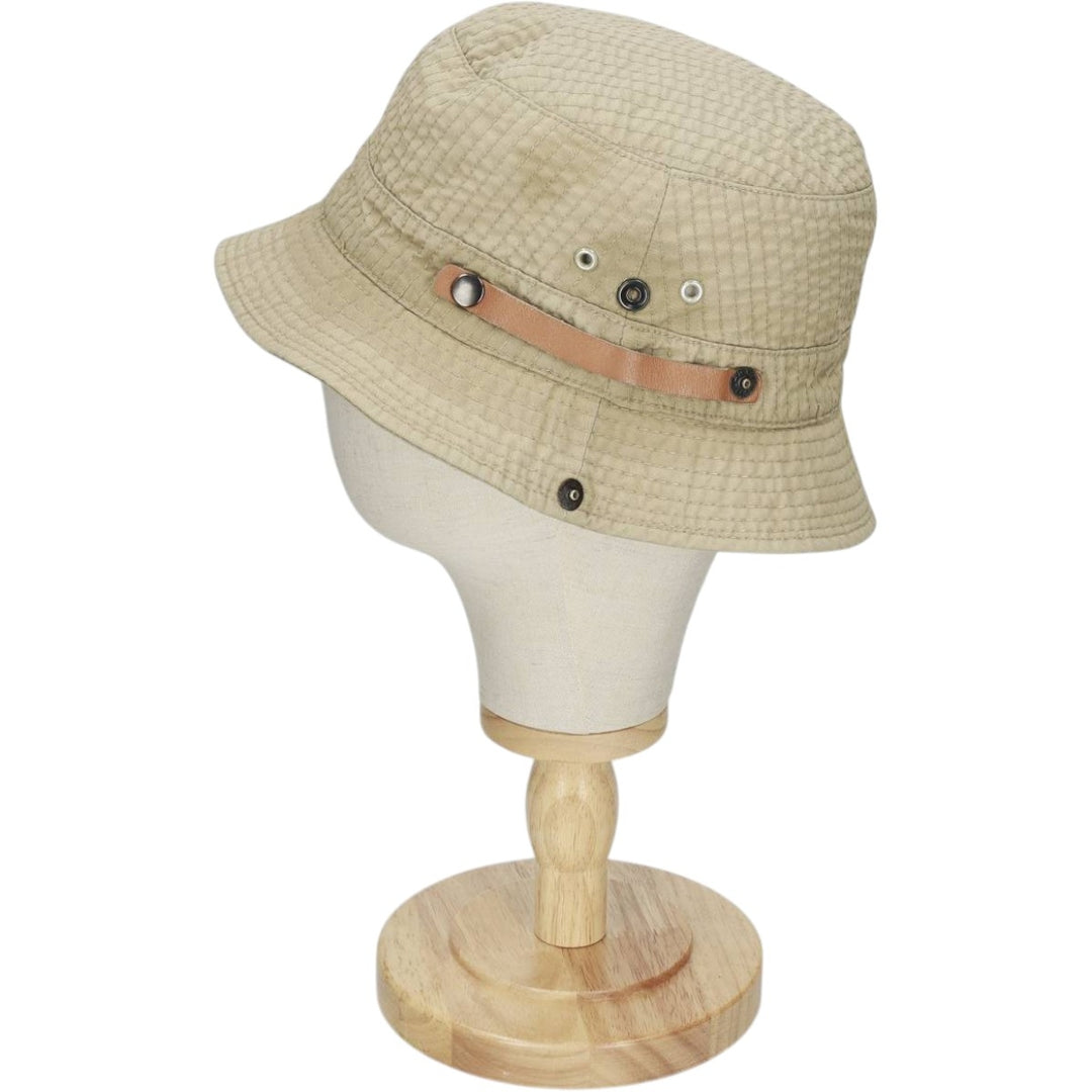 ~90'S LLBean Bucket Hat, One Size Fits All, Vintage unclear Beige type Vintage Second Hand