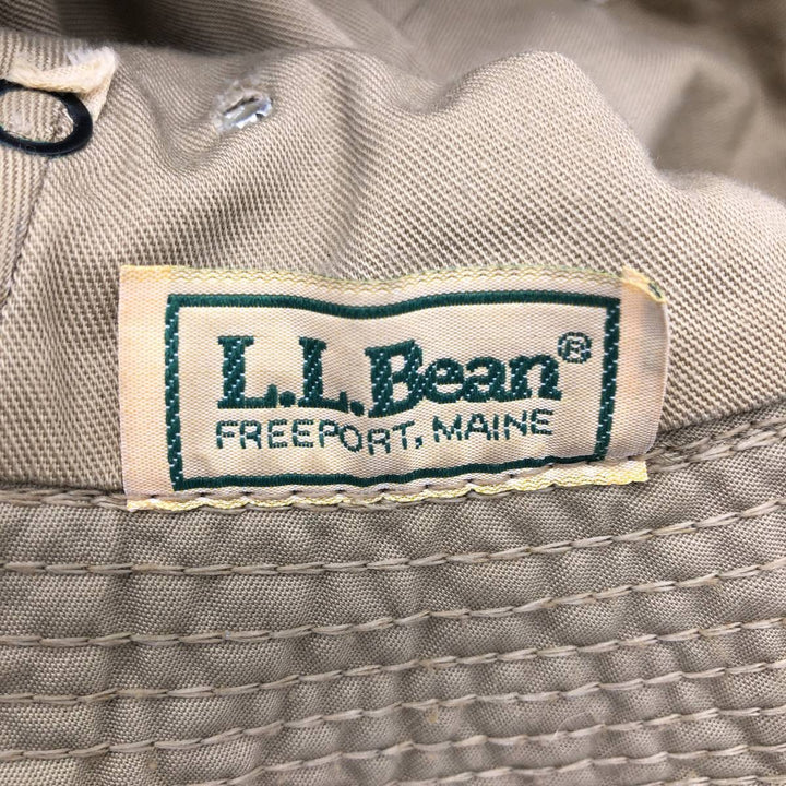 ~90'S LLBean Bucket Hat, One Size Fits All, Vintage unclear Beige type Vintage Second Hand
