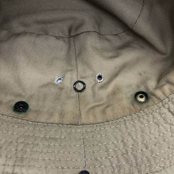~90'S LLBean Bucket Hat, One Size Fits All, Vintage unclear Beige type Vintage Second Hand