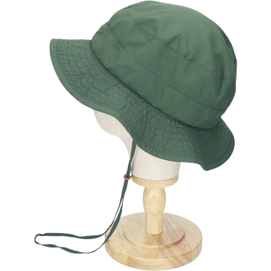 1990'S Columbia Safari Hat, White Tag, Made in USA, One Size Fits All, Vintage unclear green type Vintage Second Hand