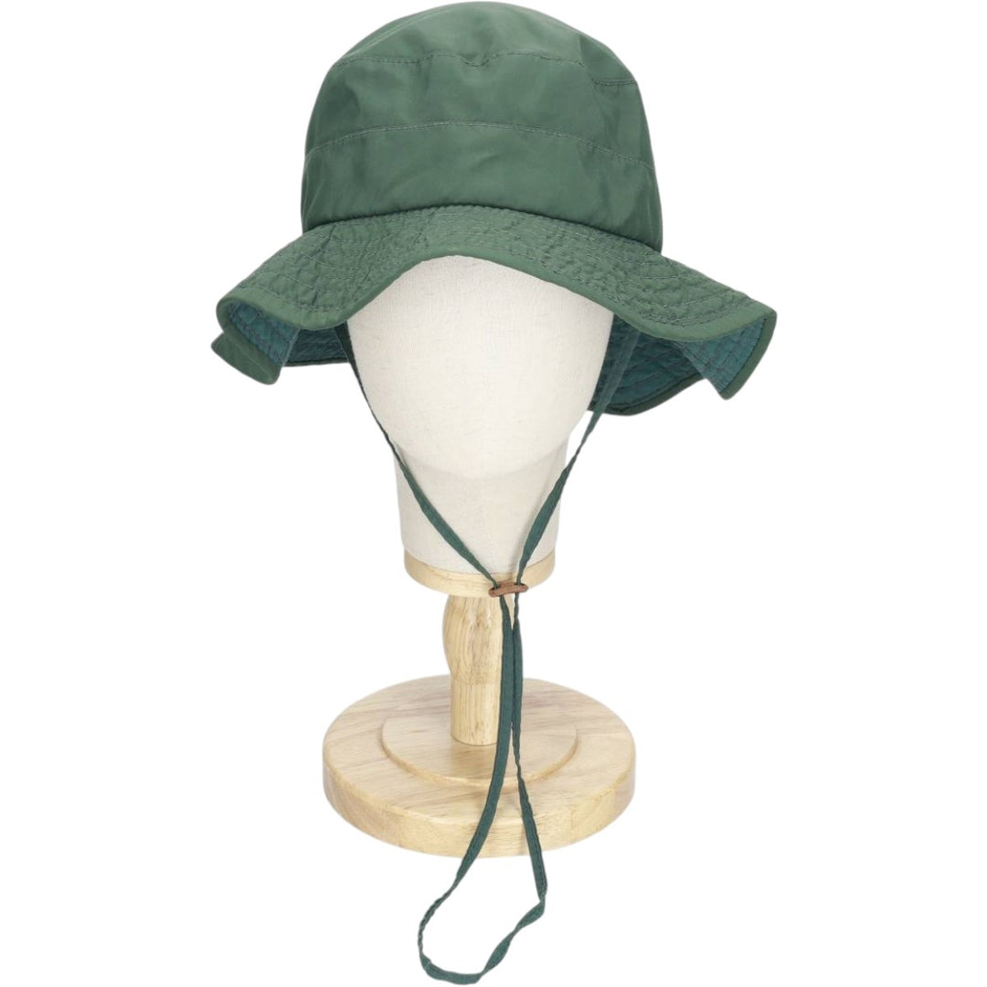 1990'S Columbia Safari Hat, White Tag, Made in USA, One Size Fits All, Vintage unclear green type Vintage Second Hand
