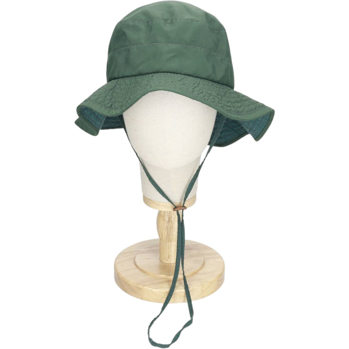 1990'S Columbia Safari Hat, White Tag, Made in USA, One Size Fits All, Vintage unclear green type Vintage Second Hand