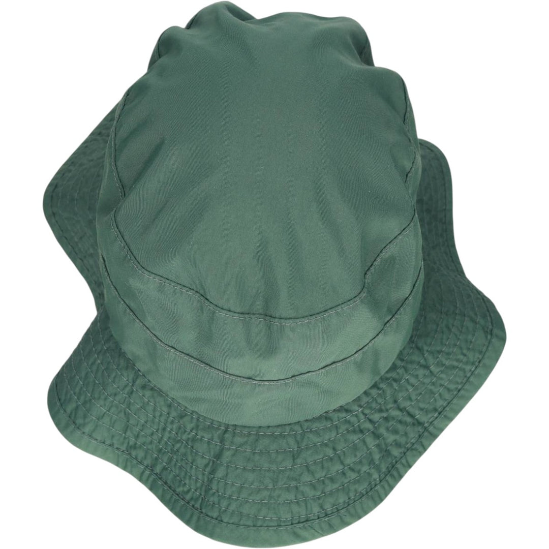 1990'S Columbia Safari Hat, White Tag, Made in USA, One Size Fits All, Vintage unclear green type Vintage Second Hand