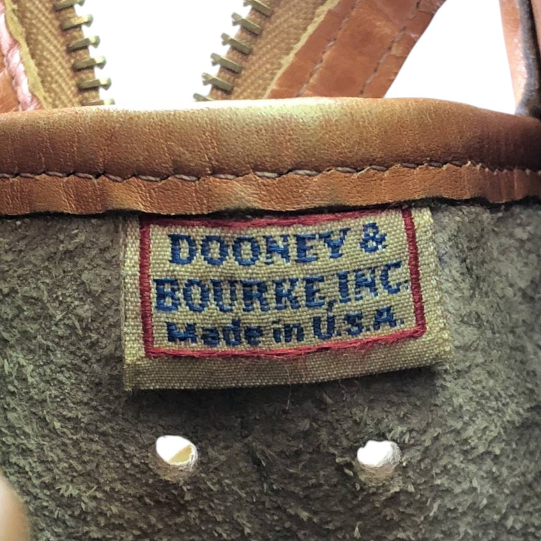 Dooney and Bourke 2-Way Shoulder Bag, Made in USA, Vintage genuine leather Copper Vintage Second Hand