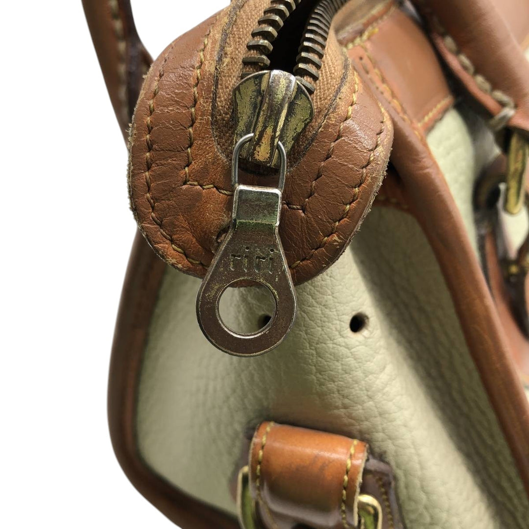 Dooney and Bourke 2-Way Shoulder Bag, Made in USA, Vintage genuine leather Copper Vintage Second Hand