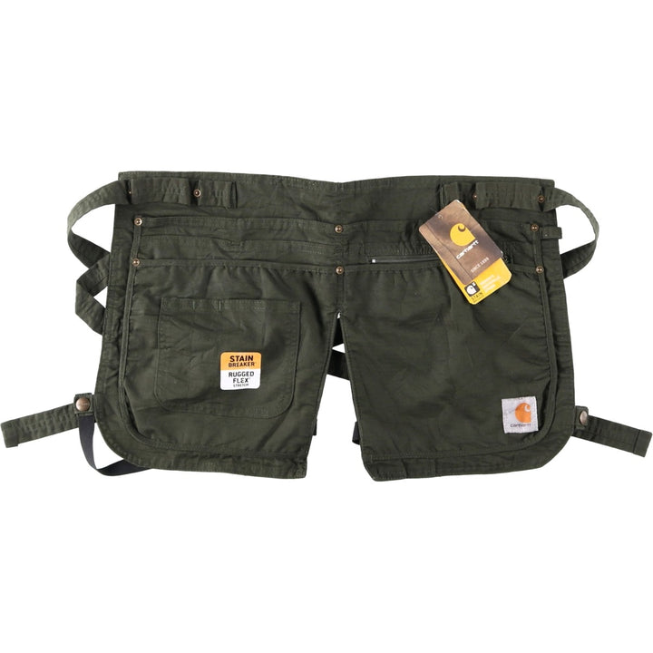 Deadstock Carhartt ripstop apron cotton Khaki type Vintage Second Hand