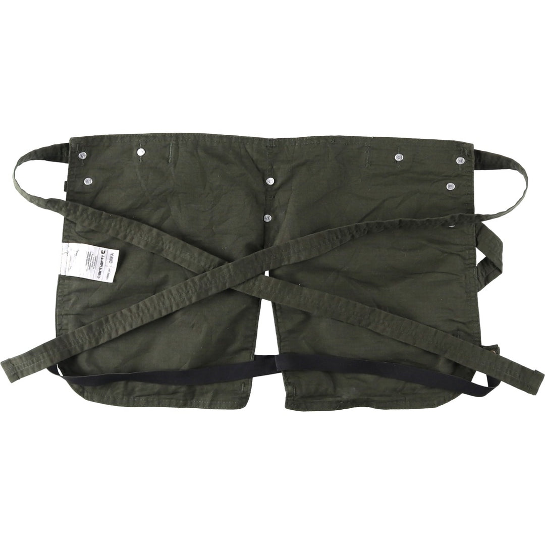 Deadstock Carhartt ripstop apron cotton Khaki type Vintage Second Hand