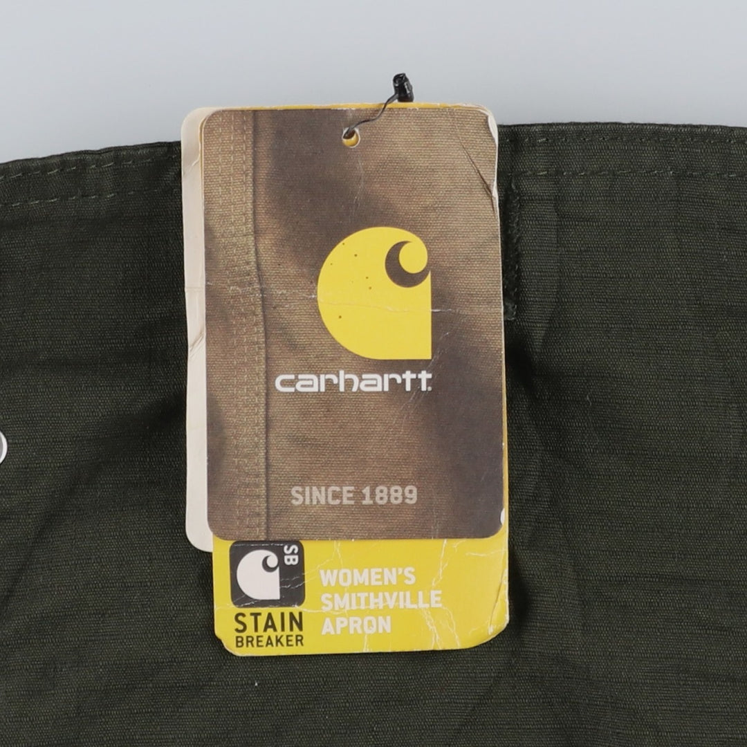 Deadstock Carhartt ripstop apron cotton Khaki type Vintage Second Hand