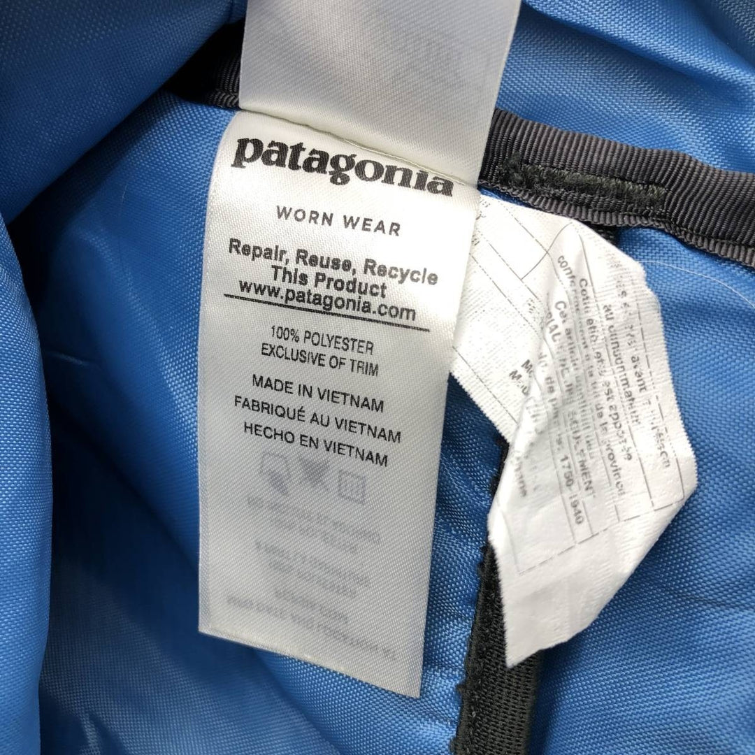 Patagonia Tromilo Pack 48015FA17 American Flag Pattern Backpack polyester Beige type Vintage Second Hand