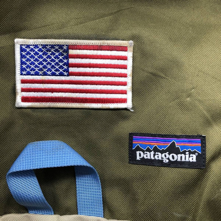 Patagonia Tromilo Pack 48015FA17 American Flag Pattern Backpack polyester Beige type Vintage Second Hand