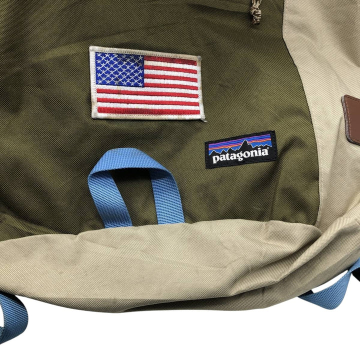Patagonia Tromilo Pack 48015FA17 American Flag Pattern Backpack polyester Beige type Vintage Second Hand