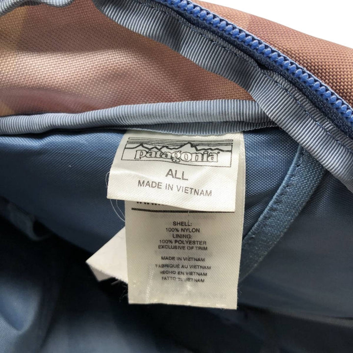 Patagonia REFUGIO PACK 28L Camouflage Pattern Backpack (47912FA20) Nylon brown type Vintage Second Hand