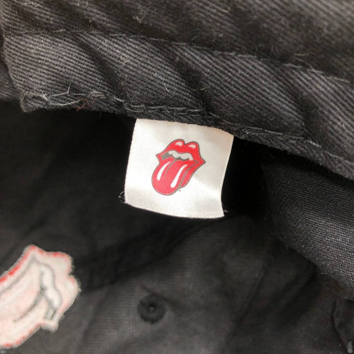 The Rolling Stones Baseball Cap, One Size Fits All unclear black type Vintage Second Hand