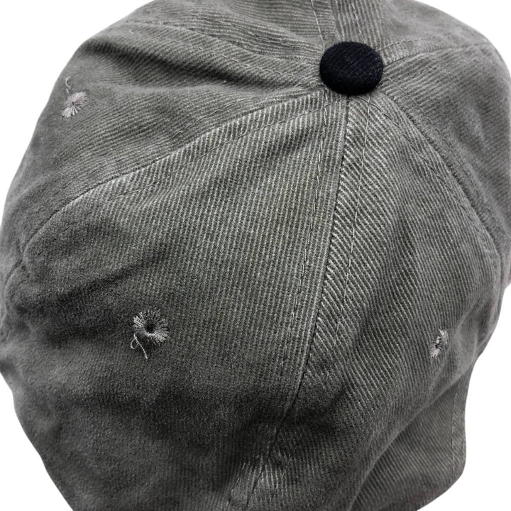 FERSTEN Russel Metals Two-Tone Advertising Baseball Cap, 6-Panel Cap, One Size Fits All cotton Khaki type Vintage Second Hand