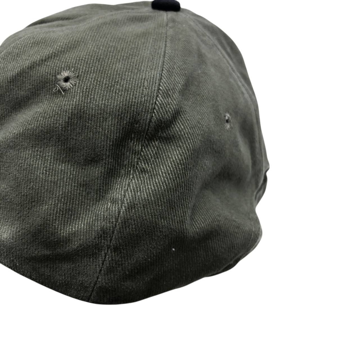 FERSTEN Russel Metals Two-Tone Advertising Baseball Cap, 6-Panel Cap, One Size Fits All cotton Khaki type Vintage Second Hand