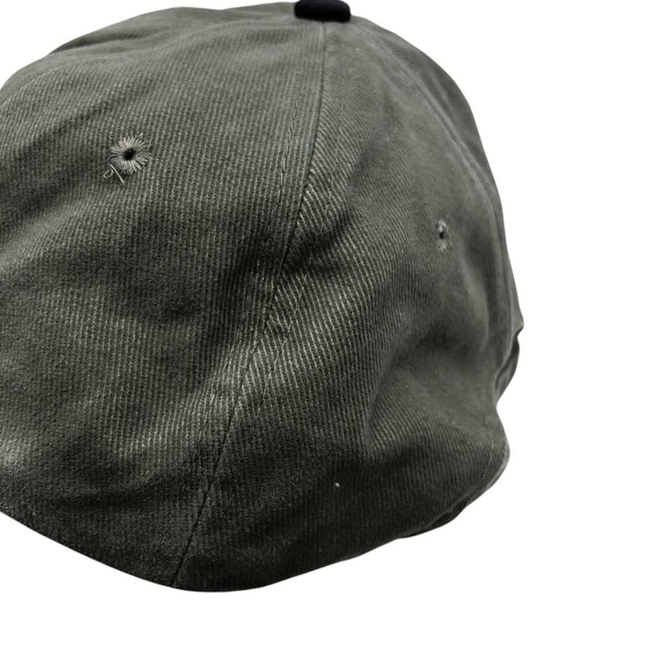 FERSTEN Russel Metals Two-Tone Advertising Baseball Cap, 6-Panel Cap, One Size Fits All cotton Khaki type Vintage Second Hand