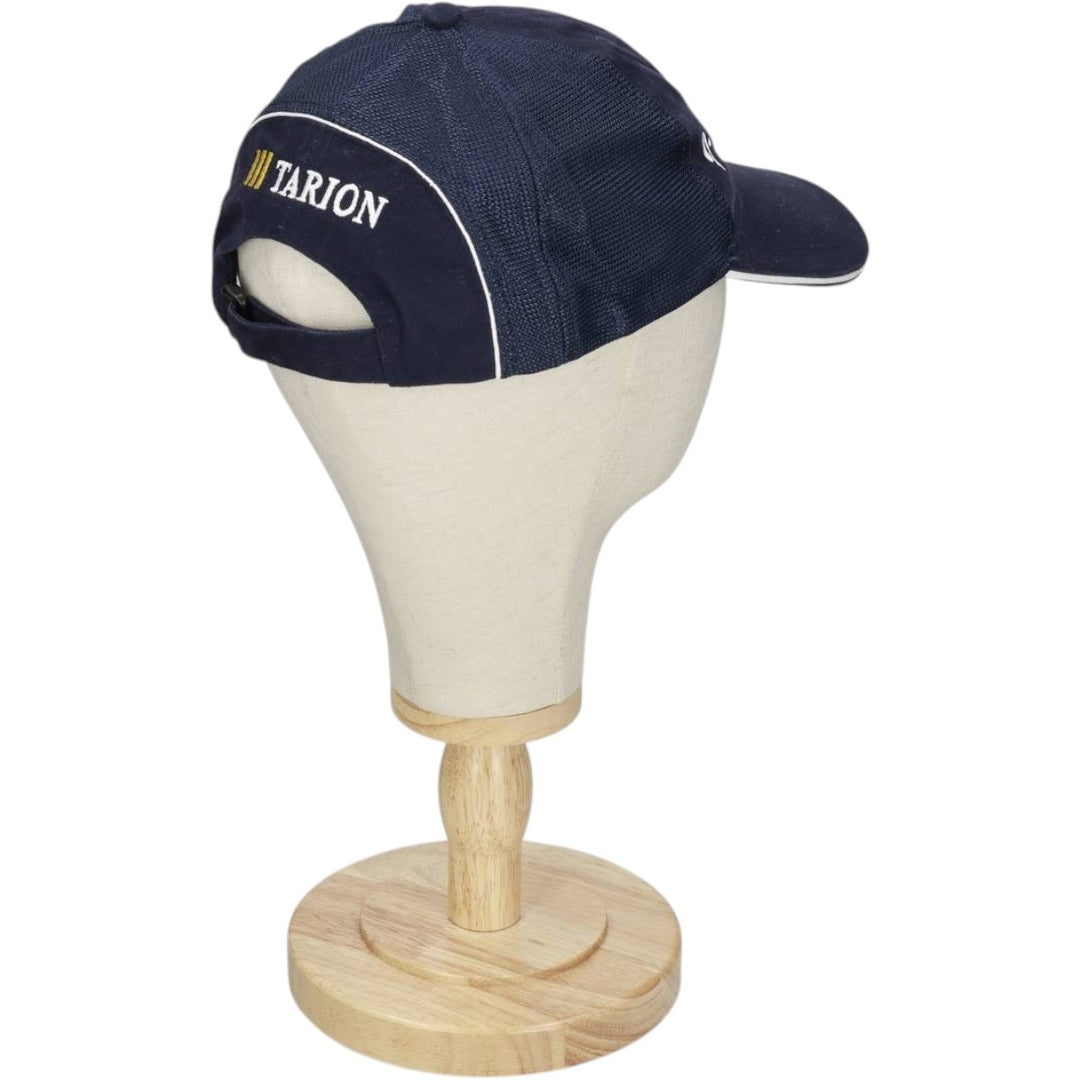 FERSTEN WORLDWIDE J. Lacourse CARPENTRY and SON INC TARION Advertising Mesh Cap (One Size Fits All) cotton navy blue type Vintage Second Hand