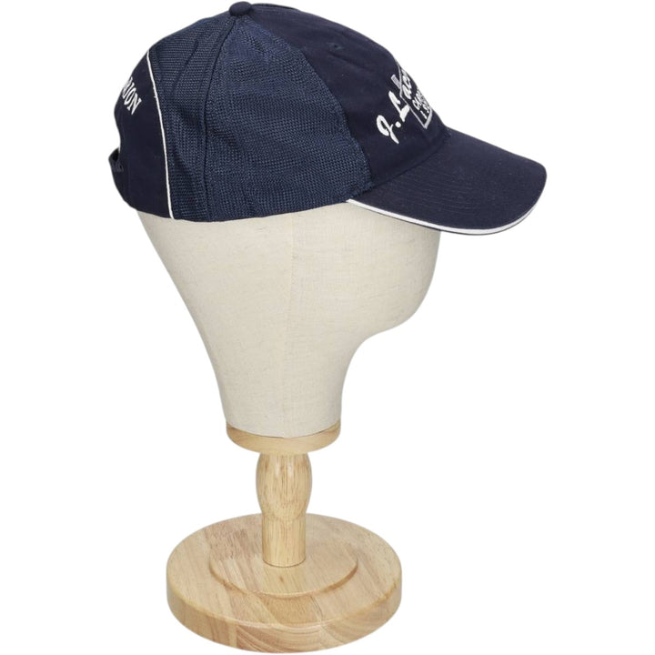 FERSTEN WORLDWIDE J. Lacourse CARPENTRY and SON INC TARION Advertising Mesh Cap (One Size Fits All) cotton navy blue type Vintage Second Hand