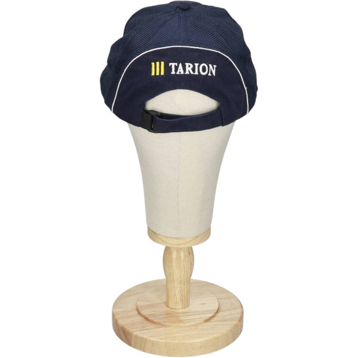 FERSTEN WORLDWIDE J. Lacourse CARPENTRY and SON INC TARION Advertising Mesh Cap (One Size Fits All) cotton navy blue type Vintage Second Hand