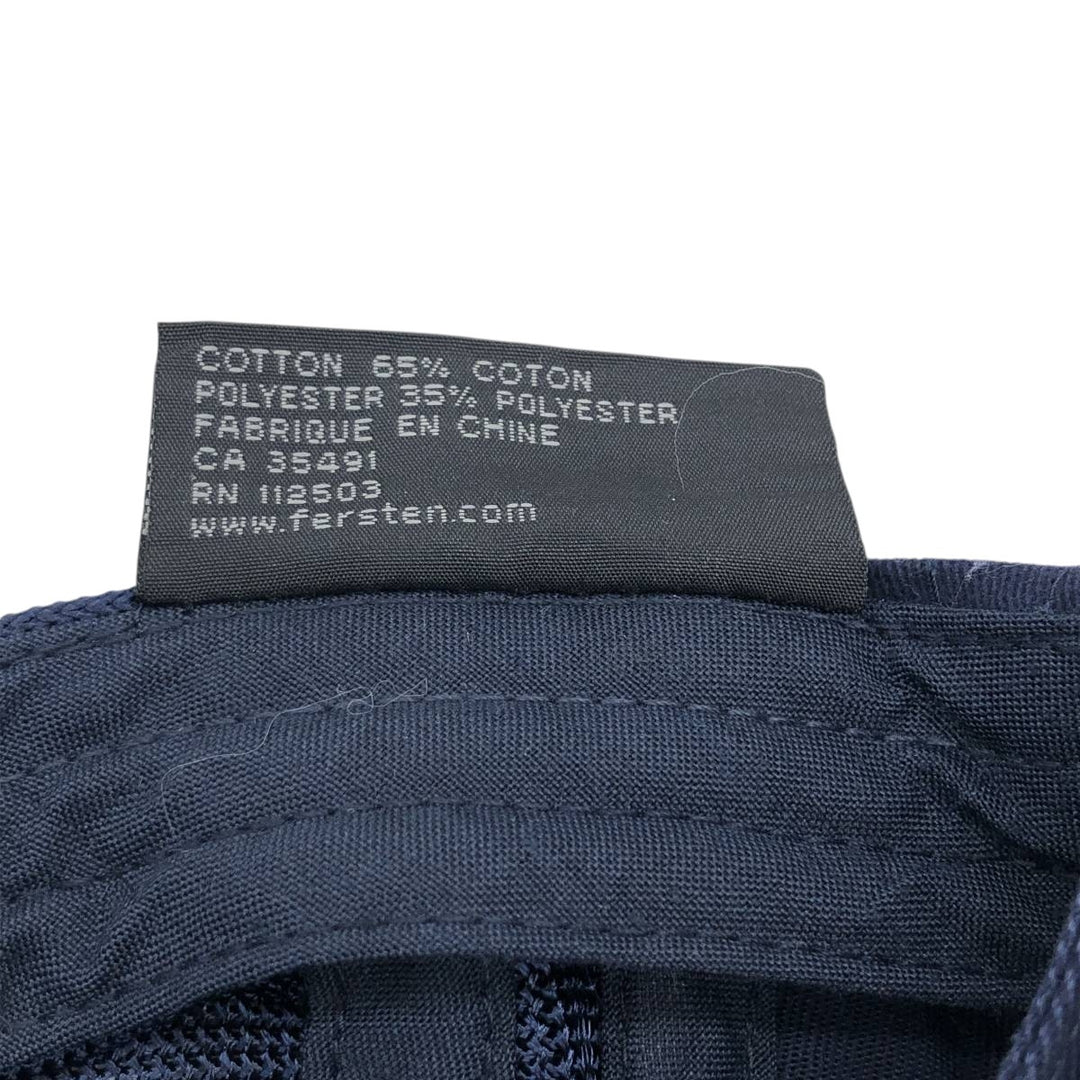 FERSTEN WORLDWIDE J. Lacourse CARPENTRY and SON INC TARION Advertising Mesh Cap (One Size Fits All) cotton navy blue type Vintage Second Hand