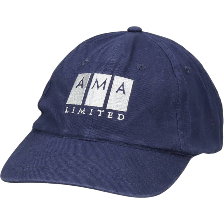 Zkapz AMA LIMITED Advertising Baseball Cap, 6-Panel Cap, One Size Fits All unclear navy blue type Vintage Second Hand
