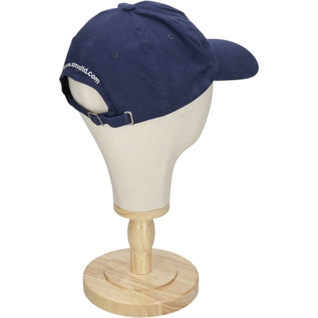 Zkapz AMA LIMITED Advertising Baseball Cap, 6-Panel Cap, One Size Fits All unclear navy blue type Vintage Second Hand