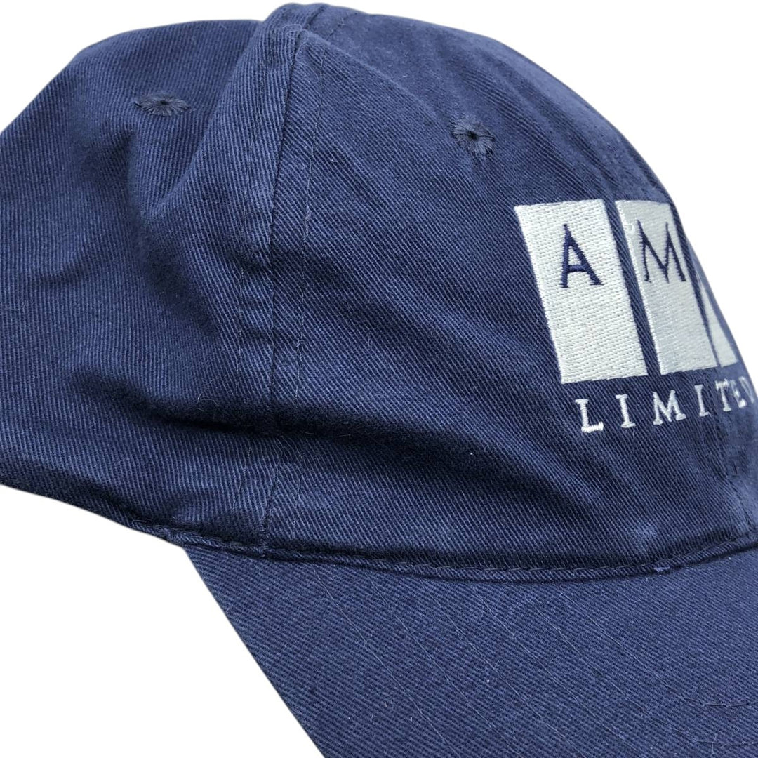 Zkapz AMA LIMITED Advertising Baseball Cap, 6-Panel Cap, One Size Fits All unclear navy blue type Vintage Second Hand