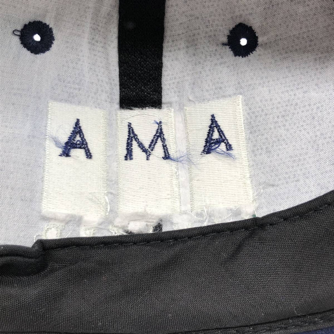 Zkapz AMA LIMITED Advertising Baseball Cap, 6-Panel Cap, One Size Fits All unclear navy blue type Vintage Second Hand