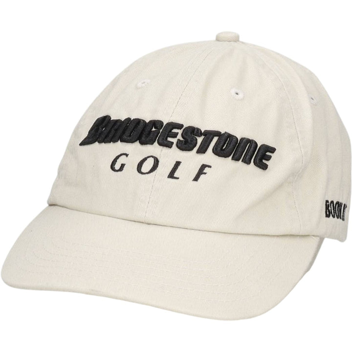 BRIDGESTONE Advertising Baseball Cap, 6-Panel Cap, One Size Fits All unclear Beige type Vintage Second Hand