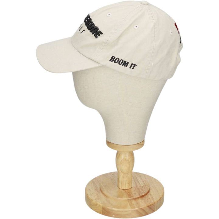 BRIDGESTONE Advertising Baseball Cap, 6-Panel Cap, One Size Fits All unclear Beige type Vintage Second Hand